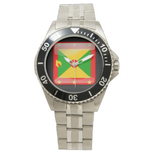 Flag_of_Grenada Armbanduhr