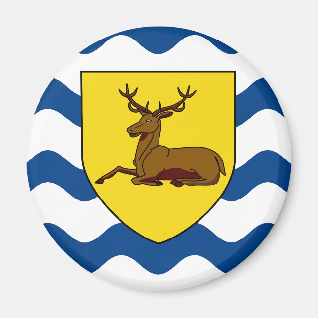 Flag of Hertfordshire Magnet (Devant)