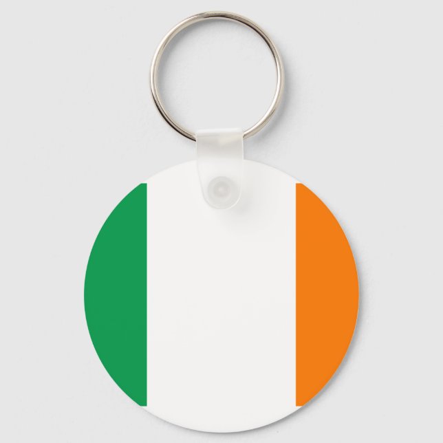 Flag of Ireland Keychain Schlüsselanhänger (Vorderseite)