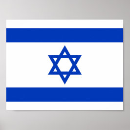 Flag of Israel Poster