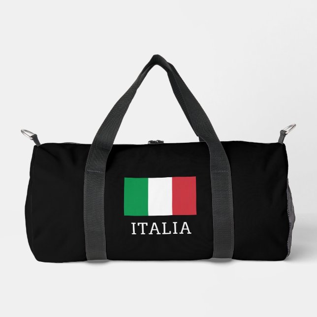 Flag of Italy custom duffle bag (Vorderseite)