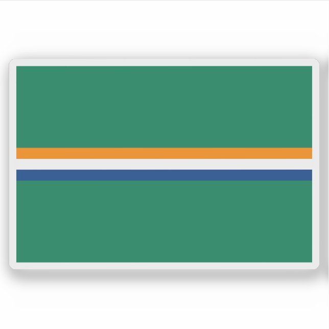 Flag of Kavangoland, the Republic of South Africa Aufkleber (Vorderseite)