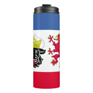 Flag of Mecklenburg-Western Pomerania Thermal Tumb Thermosbecher