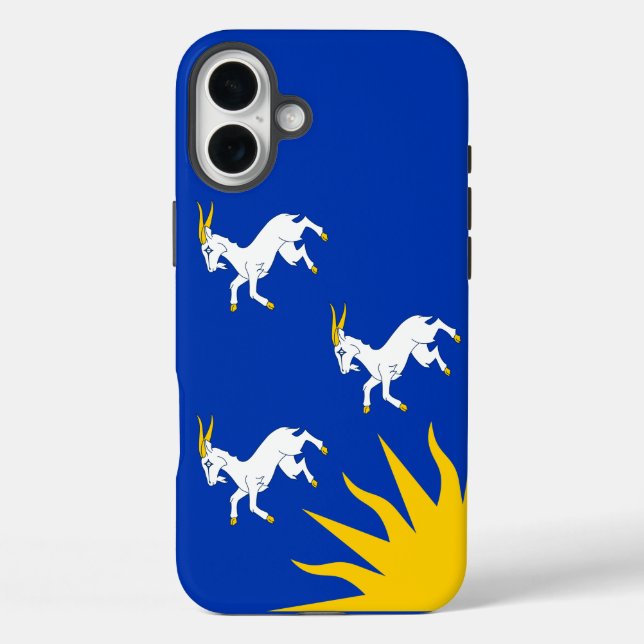 Flag of Merionethshire Case-Mate iPhone Case (Rückseite)