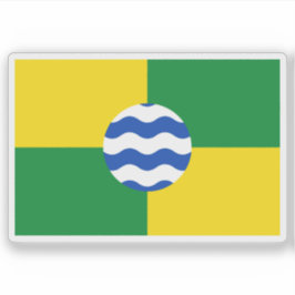 Flag of Nairobi, the Republic of Kenya Aufkleber