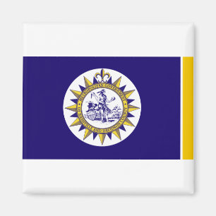 Flag of Nashville Tennessee Magnet