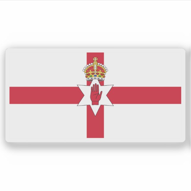 Flag of Northern Ireland (1924–1953) Aufkleber (Vorderseite)