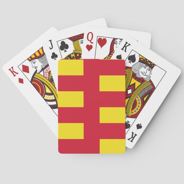 Flag of Northumberland Spielkarten (Rückseite)