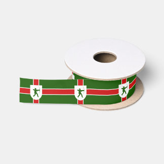 Flag of Nottinghamshire Satin Ribbon Satinband