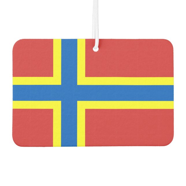 Flag of Orkney Autolufterfrischer (Vorderseite)