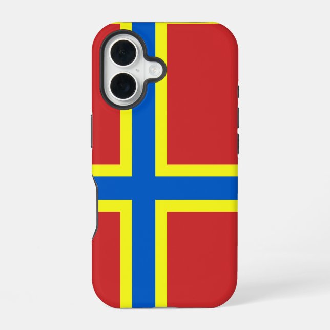 Flag of Orkney Case-Mate iPhone Case 16 Hülle (Rückseite)
