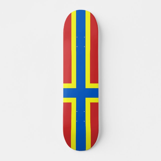 Flag of Orkney Skateboard (Devant)