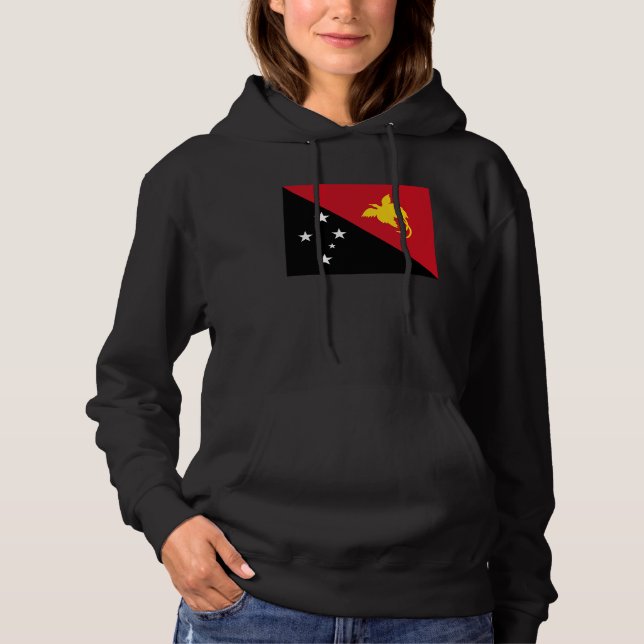 Flag of Papua New Guinea Hoodie (Vorderseite)