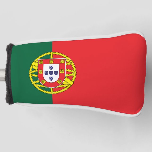 Flag of Portugal Golf Headcover (Vorderseite)