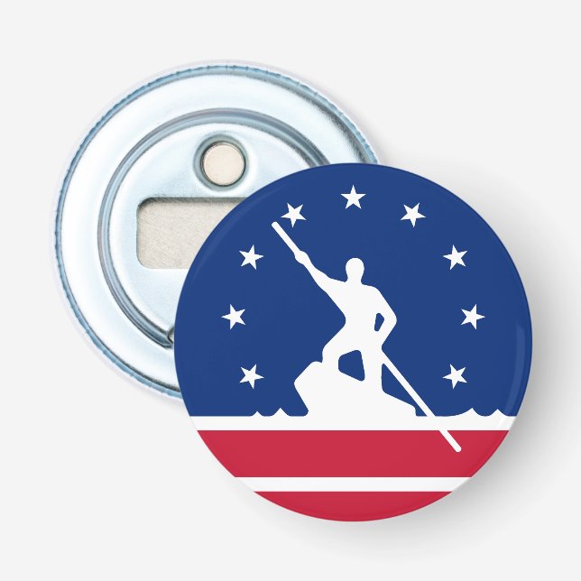 Flag of Richmond, Virginia Bottle Opener Flaschenöffner (Vorderseite)