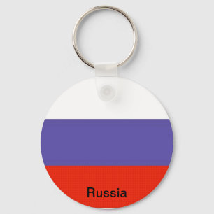 Flag of Russia Schlüsselanhänger