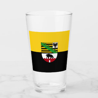 Flag of Saxony-Anhalt Glass Glas