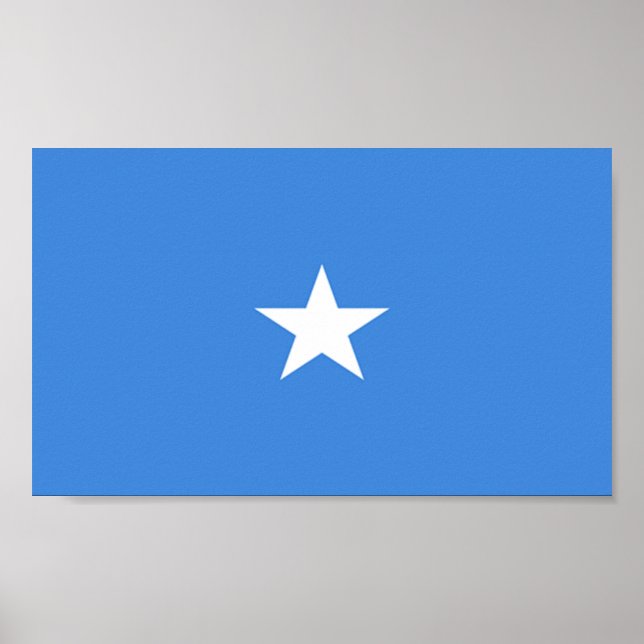 Flag of Somalia Poster (Vorne)
