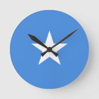 Flag of Somalia Wall Clock