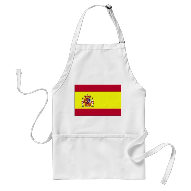 Flag of Spain Apron Schürze (Vorne)