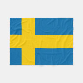 Flag_of_Sweden 6k Fleecedecke
