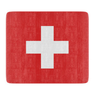 Flag of Switzerland – Schweiz – Suisse – Svizzera Schneidebrett