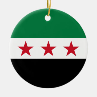 Flag of Syria (December 2024) Keramik Ornament