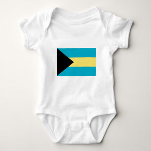Flag of the Bahamas Baby Strampler