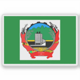 Flag of the city of Nampula, Mozambique Aufkleber