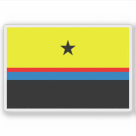 Flag of The Daza people (Sudan) Aufkleber