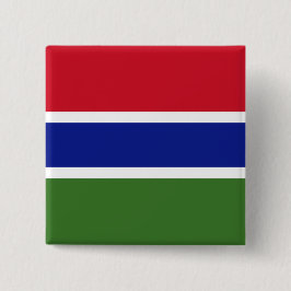 Flag of The Gambia Button
