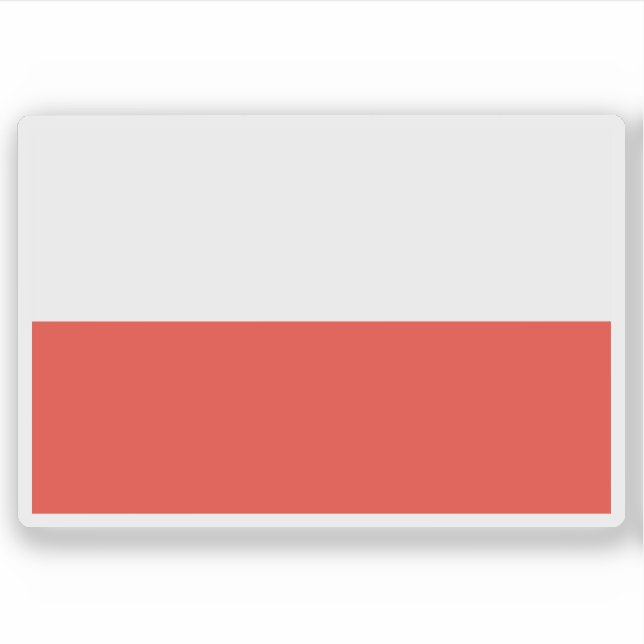 Flag of the Merina Kingdom (1810–1885), Madagascar Aufkleber (Vorderseite)