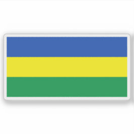 Flag of the Republic of the Sudan (1956-1969) Aufkleber