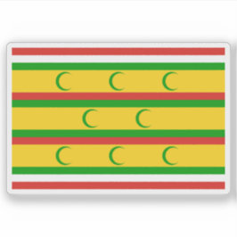 Flag of the Sultanate of Zanzibar (1856-1861) Aufkleber