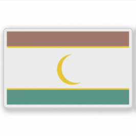 Flag of the Wajir County, the Republic of Kenya Aufkleber