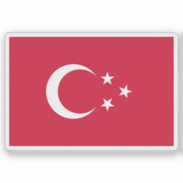 Flag of Turco-Egyptian Sudan (1867-1881) Aufkleber