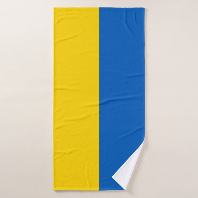 Flag of Ukraine (Serviette de bain)