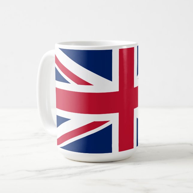 Flag of United Kingdom Kaffeetasse (Vorderseite Links)