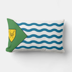 Flag of Vancouver, British Columbia Lumbar Pillow Lendenkissen