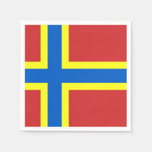 Flag Orkney Paper Napkins Serviette