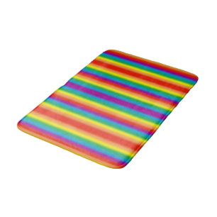 Flag Pastel Ombre Gay LGBT Pride Rainbow Badematte