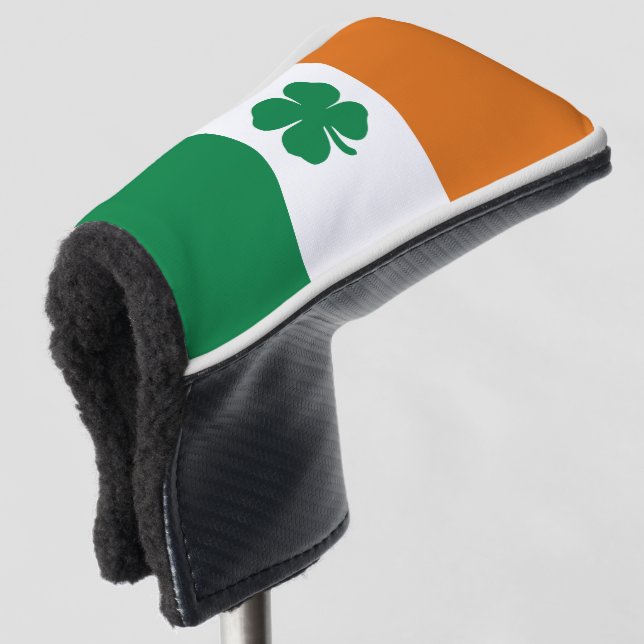 Flag Patriotic Ireland Golf Headcover (3/4 Vorderseite)