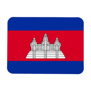 Flag Patriotic Kambodscha Magnet