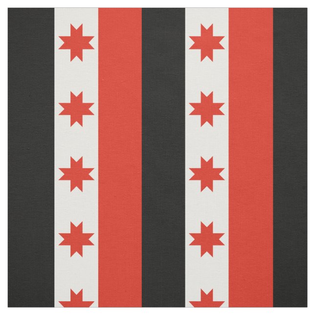 Flag Patriotic Udmurtia Stoff (Muster)