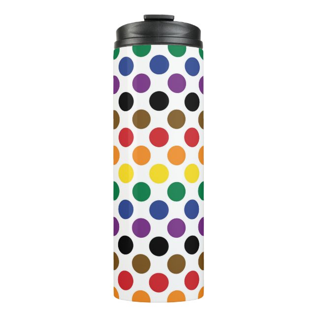 Flag Philadelphia Rainbow Pride Thermosbecher (Vorderseite)