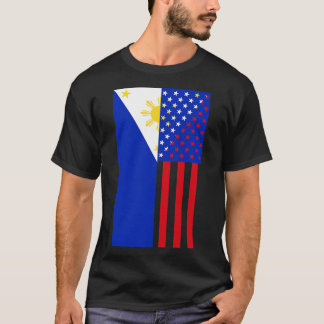 Flag Philippinen USA T-Shirt
