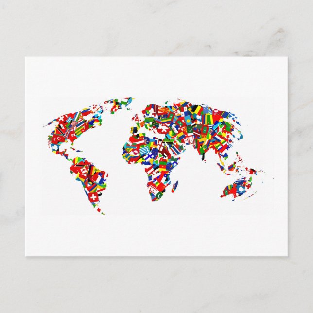 Flag Postkarte (Vorderseite)