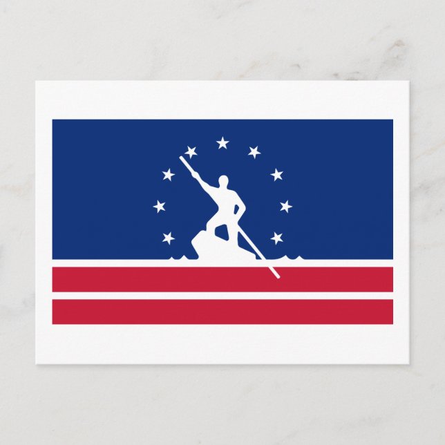 Flag Richmond, Virginia Postcard Postkarte (Vorderseite)