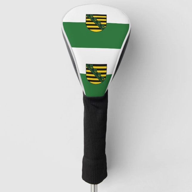 Flag Sachsen Golf Head Cover Headcover (Vorderseite)