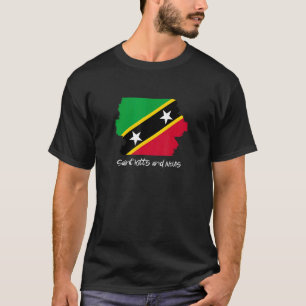 Flag Saint Kitts und Nevis T-Shirt